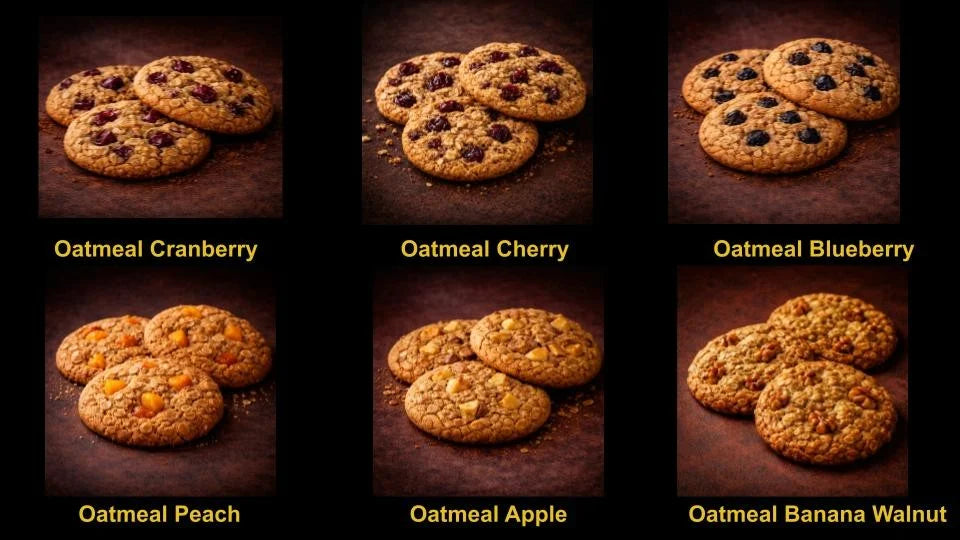 "Charmed" -- Oatmeal Whisperings Cookie Assortment (No-Sugar Added)