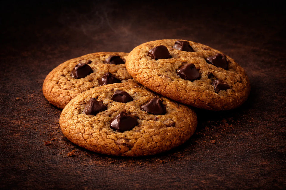 Dark Chocolate Chip Cookies (No Sugar Added)