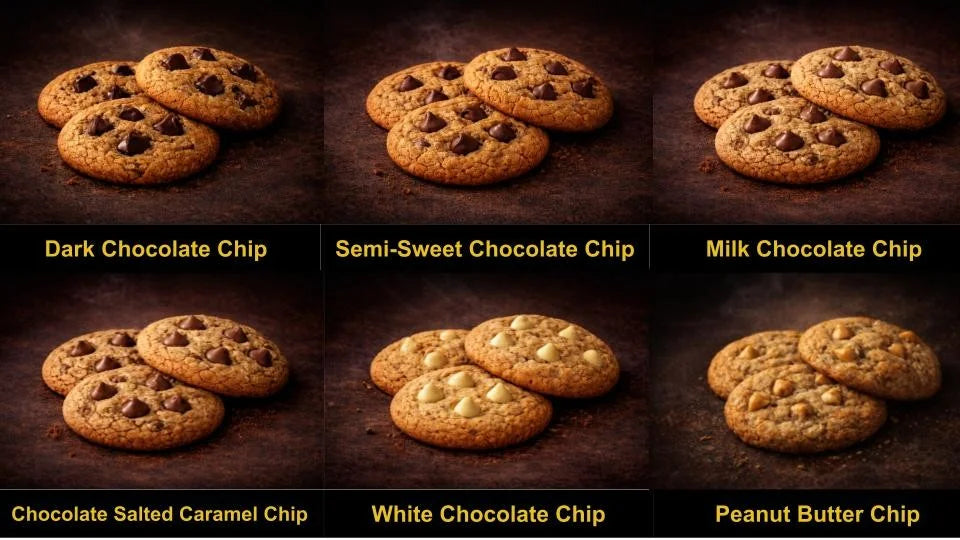 Semi-Sweet Chocolate Chip Cookies (No Sugar Added)